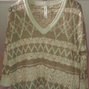 Aeropostale Cropped & Airy 3qtr sleeve Top